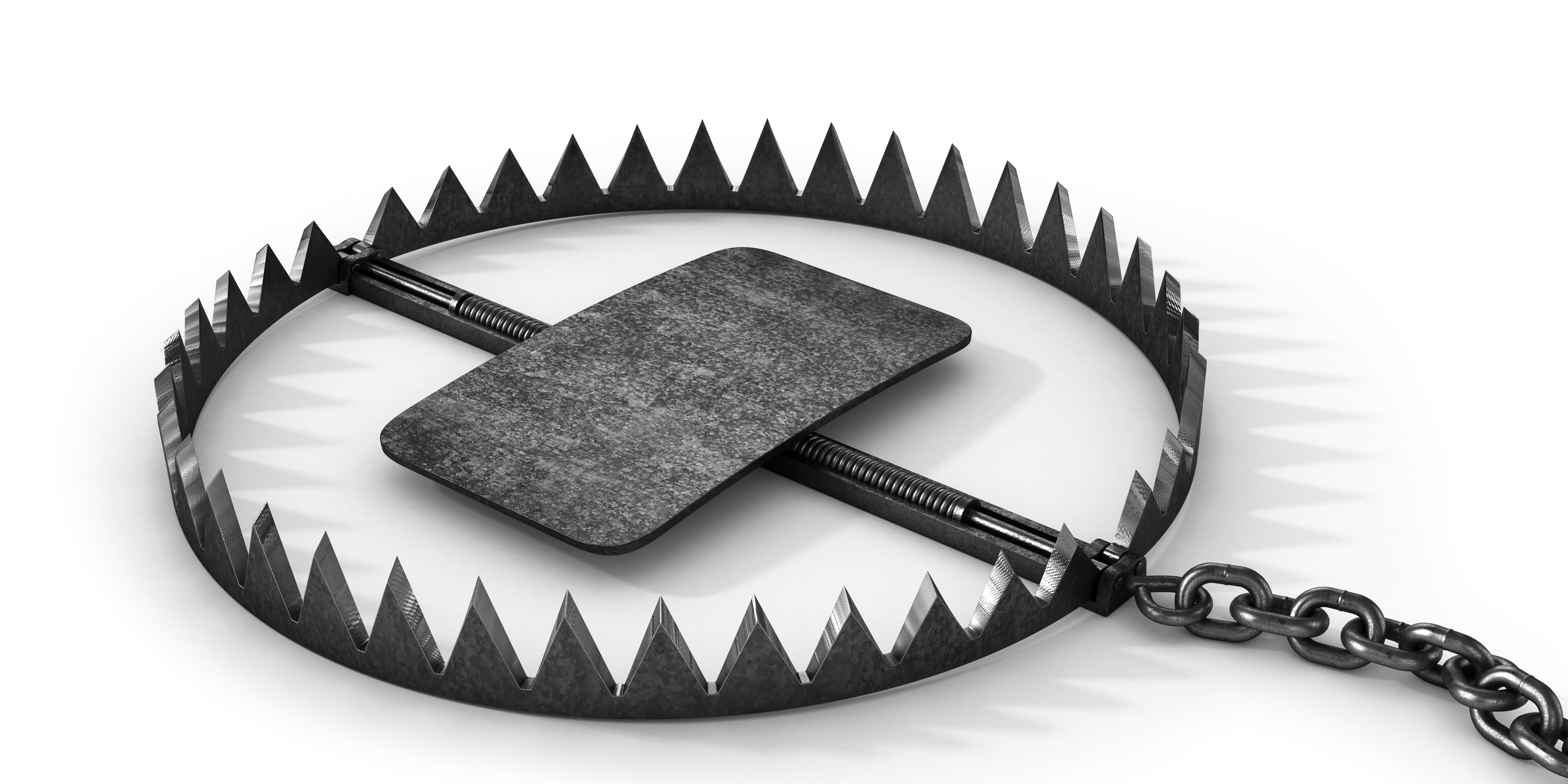 Mousetrap representing proactive risk prevention